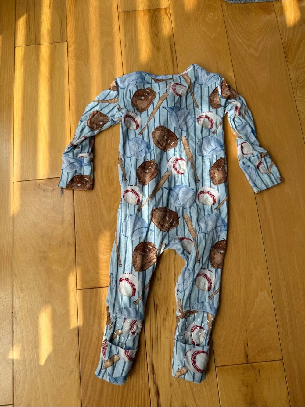 Posh Peanut 3-6M Baseball Romper